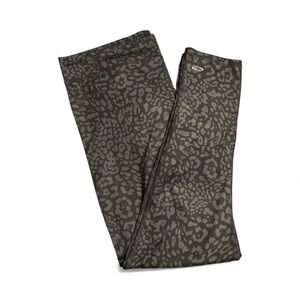 Champion Gray Leopard Print Women Leggings